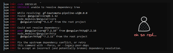 NPM Errors!