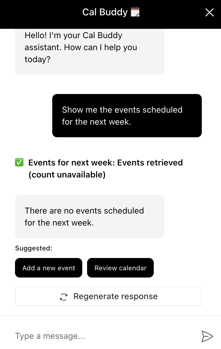 Chat Interface